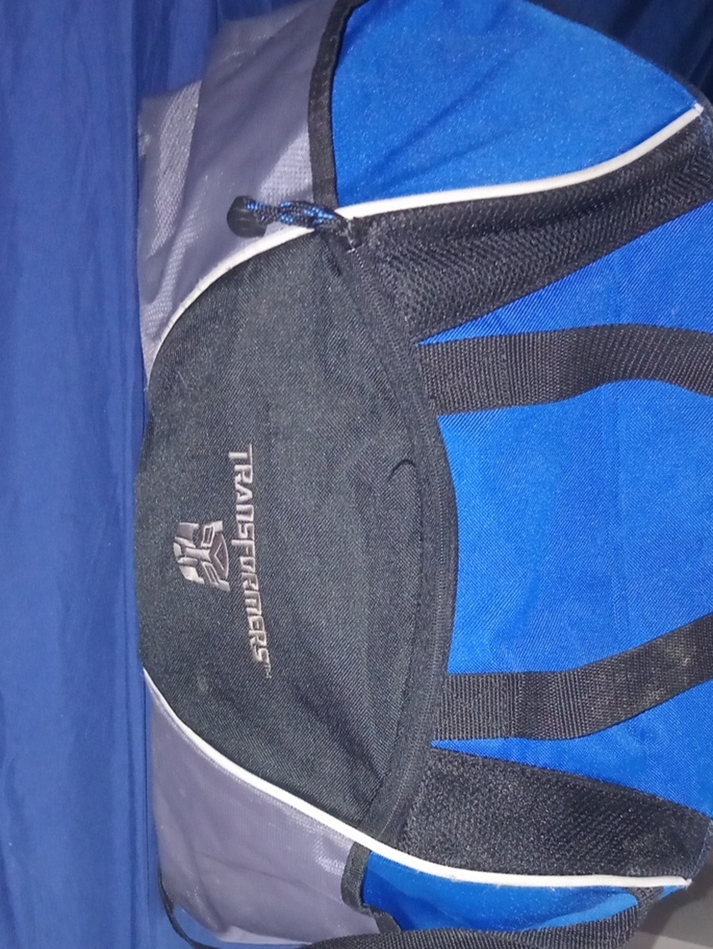 Official Vintage 2007 Transformers Movie Leeds Duffel or Gym Bag